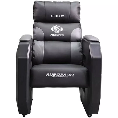 Gaming Sofa E-Blue With Movable Scroll Casters (EEC359BGAA-IA) - Gray