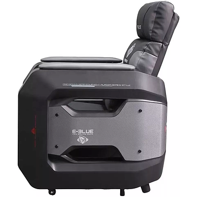 Gaming Sofa E-Blue With Movable Scroll Casters (EEC359BGAA-IA) - Gray