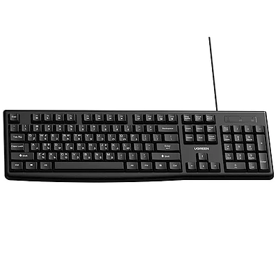 2 In 1 UGREEN Wired Keyboard MK003 With Mouse MU007 Combo - Black
