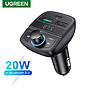Bluetooth Car Charger UGREEN CD229 (80910) - Black
