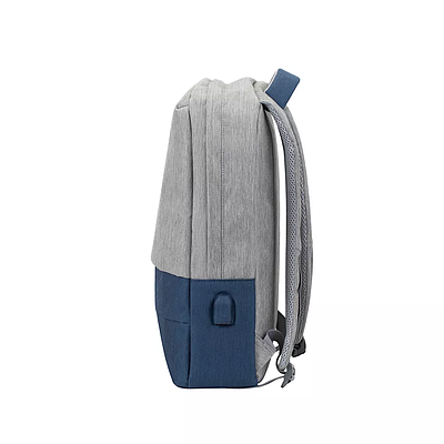 Anti-Theft Laptop Backpack Rivacase 7562 15.6" - Grey + Dark Blue