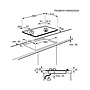 Built-In Hob Electrolux KGS64562SX Silver