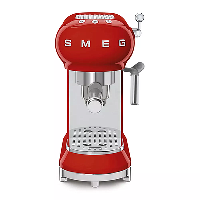 Espresso Maker Smeg ECF01RDEU Red