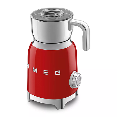 Milk frother Smeg MFF01RDEU Red