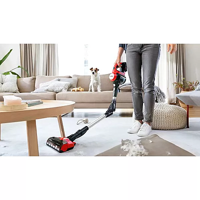Cordless Handheld Vacuum Cleaner Unlimited 7 ProAnimal Bosch BCS711PET Red