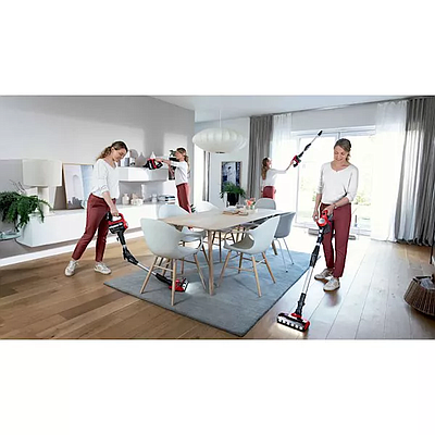Cordless Handheld Vacuum Cleaner Unlimited 7 ProAnimal Bosch BCS711PET Red