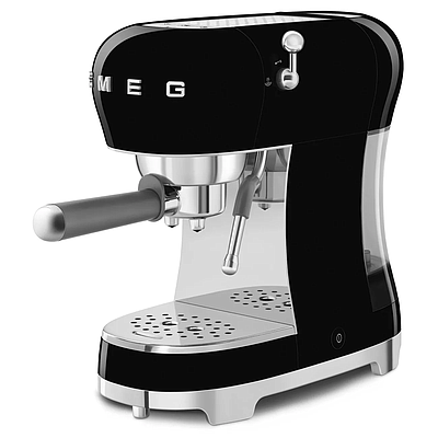Espresso Maker Smeg ECF02BLEU Black