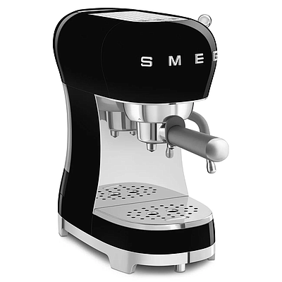 Espresso Maker Smeg ECF02BLEU Black