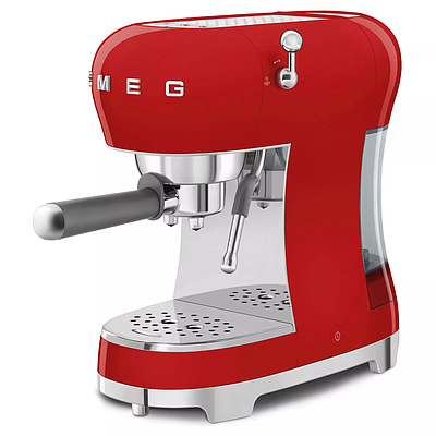 Espresso Maker Smeg ECF02RDEU Red