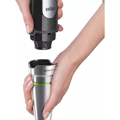 Hand Blender Braun MQ7045X Black / Silver