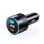 Fast Car Charger Choetech TC0011 130W Dual USB-C+ USB-A (Laptop Charger)