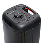 ADS Multimedia Bluetooth 2X 6 Inch Speaker with Fire Flame LED Light (TFY206B) - Black