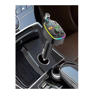 Car FM Transmitter Kensa (KT-326) LED - Black