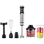 Hand Blender Midea MJ-BH1001W Black / Silver