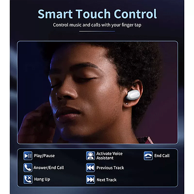 True Wireless Earbuds Choetech TWS (BH-T23) Mini Bean - White