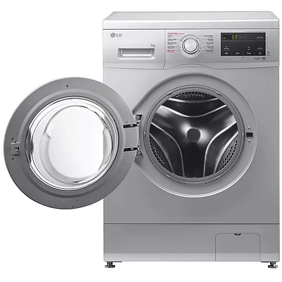 Washing Machine LG F-2J3HYL5L Silver