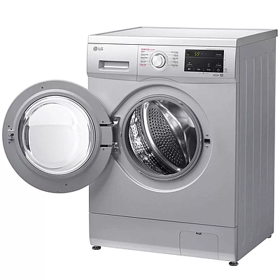Washing Machine LG F-2J3HYL5L Silver