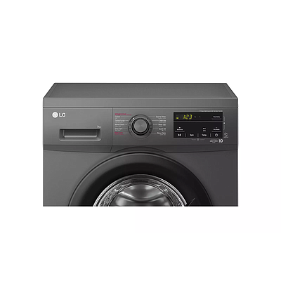 Washing Machine LG F4J3TYG6J.AMBPMEA Dark Silver
