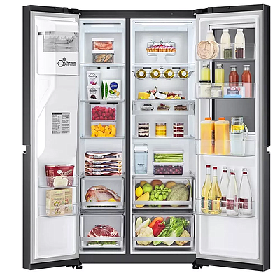 Refrigerator InstaView™ LG GR-X267CQES.AMCQMER Black