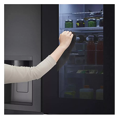 Refrigerator InstaView™ LG GR-X267CQES.AMCQMER Black