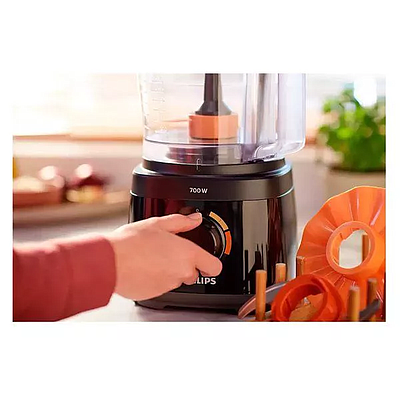 Kitchen Machine Philips HR7320/10 Black