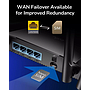 Cudy 4G N300 Wi-Fi Router LT400 - Black