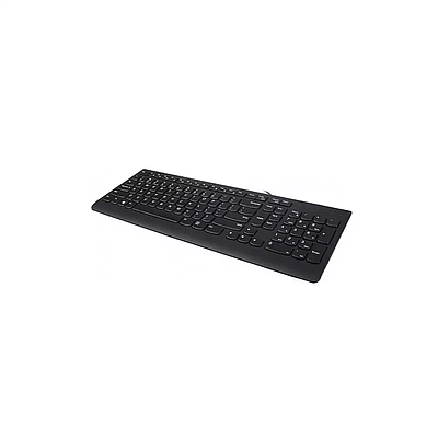 2 In 1 Wired Keyboard Lenovo 300 With Mouse (GX30M39635) - Black