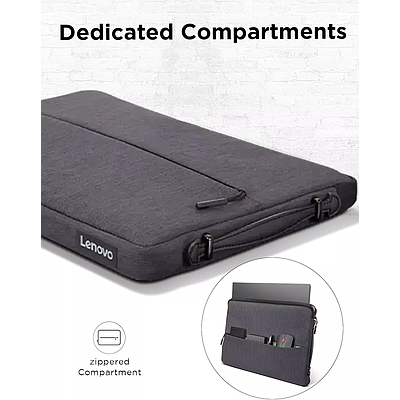 Laptop Bag Lenovo Urban Sleeve Case (GX40Z50940) - Charcoal Grey