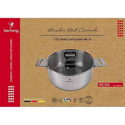 Pot Berllong BSSC-0158 (4065544152697) Silver