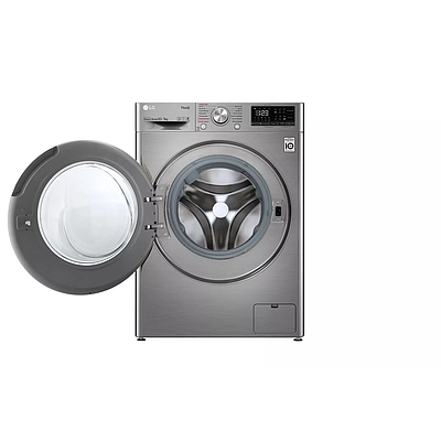 Washing Machine With Dryer LG F2V5GG2S.ASSPCOM Dark Silver