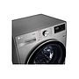 Washing Machine With Dryer LG F4V5VG2S,ASSPCOM Dark Silver