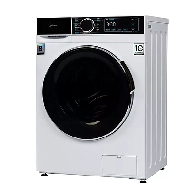 Washing Machine Midea MFA01W80B/W White