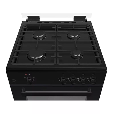 Gas Cooker Alneo AG6060 Black