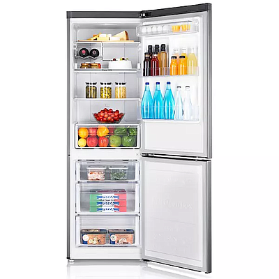 Refrigerator Samsung RB31FERNDSA/WT Silver