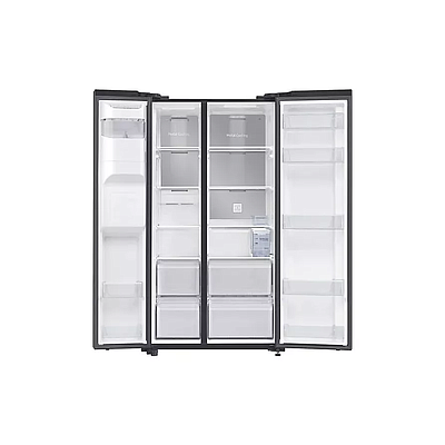 Refrigerator Samsung RS64R5331B4/WT Black