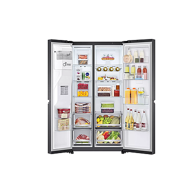 Refrigerator LG GC-J257SMKV.APZQCIS Black