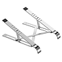 Foldable Aluminium Laptop Stand Choetech H045-SL - Silver