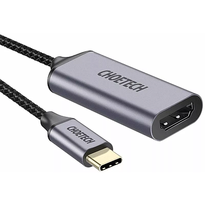 Choetech HUB-H10 4K 60Hz USB Type-C to HDMI Adapter - Gray