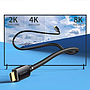 HDMI Cable Choetech XHH03 8K@60Hz 2m - Black