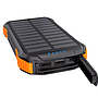 Powerbank Choetech B659 10000mAh Solar Power - Black + Orange