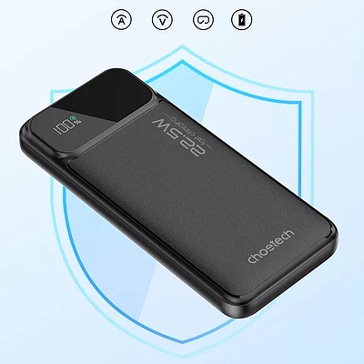 Powerbank Choetech B729 PD22.5W 20000mAh - Black