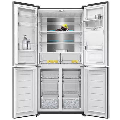 Refrigerator Franko FM-482NFDWDIS Black