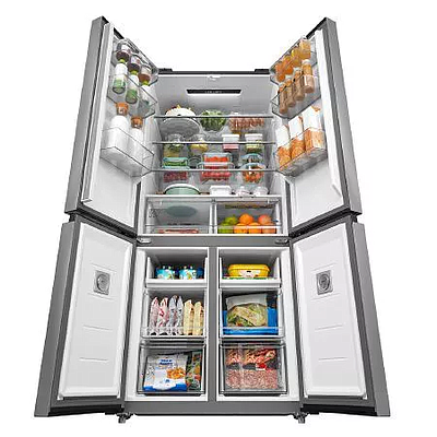 Refrigerator Midea MDRM691MIE46 Inox