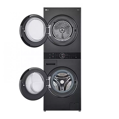 Washing Machine With Dryer W4W8BVPKZHM.APBPALY Black