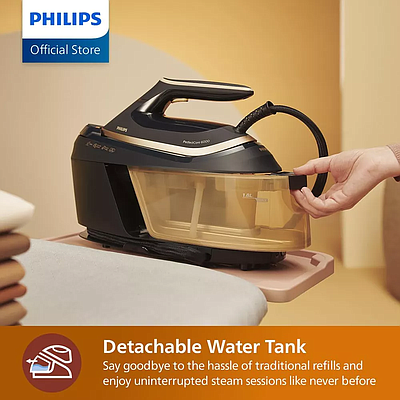 Iron Philips PSG6064/80 Black / Gold