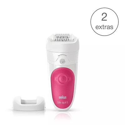 Epilator Braun SES5-620 White / Pink