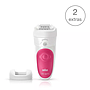 Epilator Braun SES5-620 White / Pink