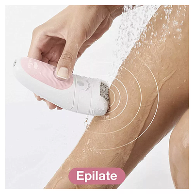 Epilator Braun SES5-895BS White / Pink