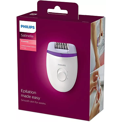 Epilator Philips BRE225/01 White / Purple