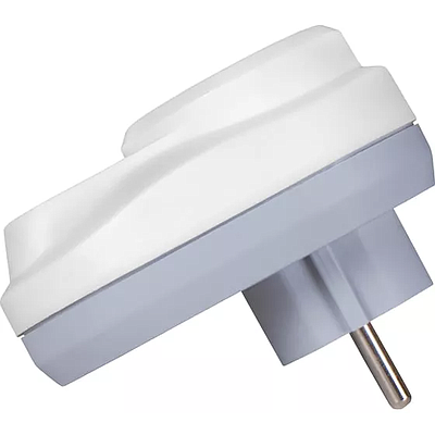 2-Way Power Strip Nilson with Grounding + 2xUSB 2.4A (40130106) - White